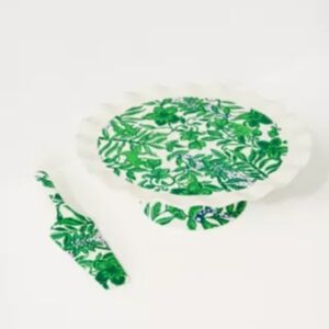 NWT Lilly Pulitzer Porcelain Cake Stand Set